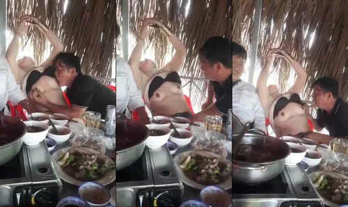 Về miền Tây nhậu được bạn chiêu đãi món đặc sản tại bàn